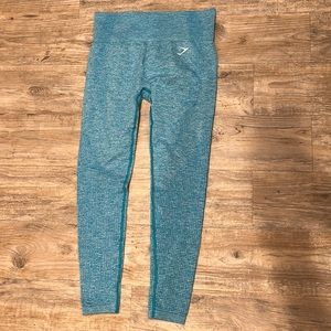 Gymshark. Vital Seamless 2.0 Leggings. Blue. Medium.